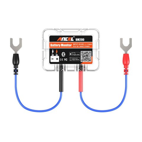 Tester akumulatora ANCEL BM200 BT 6-20V DC