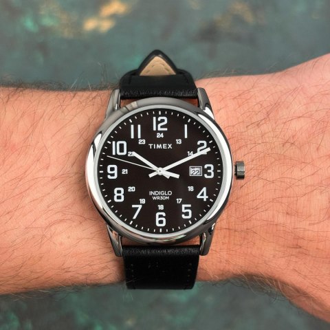 ZEGAREK MĘSKI TIMEX EASY READER CLASSIC TW2Y12800 + BOX (zt180a))