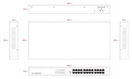 Lanview LVN-1UMOUNT-24PORT-1G bez kategorii