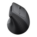 Mysz pionowa bezprzewodowa UGREEN M571 2.4G (czarna)