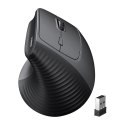 Mysz pionowa bezprzewodowa UGREEN M571 2.4G (czarna)