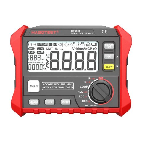 Tester RCD HABOTEST HT5910