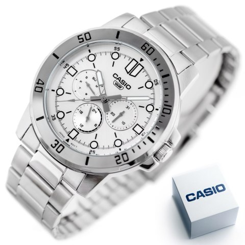 ZEGAREK MĘSKI CASIO MTP-VD300D-7E (zd268c) + BOX