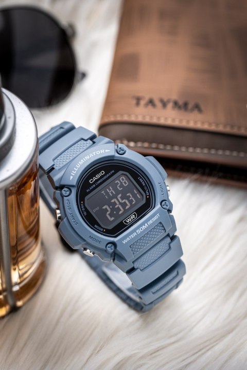 ZEGAREK MĘSKI CASIO W-219HC-2BVDF + BOX