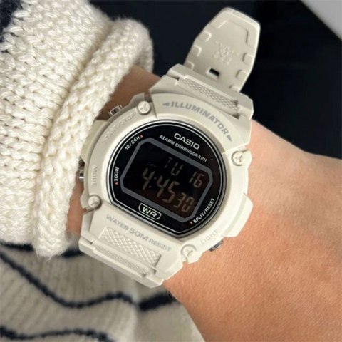 ZEGAREK MĘSKI CASIO W-219HC-8BVDF + BOX