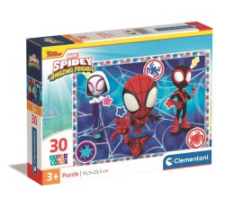 Clementoni: Puzzle 30el. Spidey And His Amazing Friends