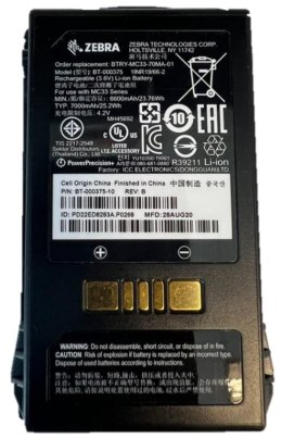 Zebra BTRY-MC3X-70MA-01 akcesorium do przenośnych komputerów Bateria