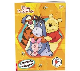 Ameet: DISNEY Kubuś i przyjaciele. Kolorowanka z naklejkami