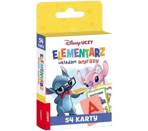 Ameet: DISNEY Uczy MIX - Elementarz. Układam wyrazy. Karty