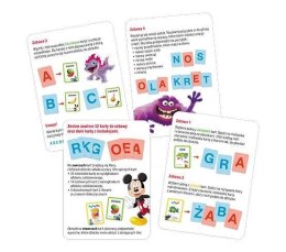 Ameet: DISNEY Uczy MIX - Elementarz. Układam wyrazy. Karty