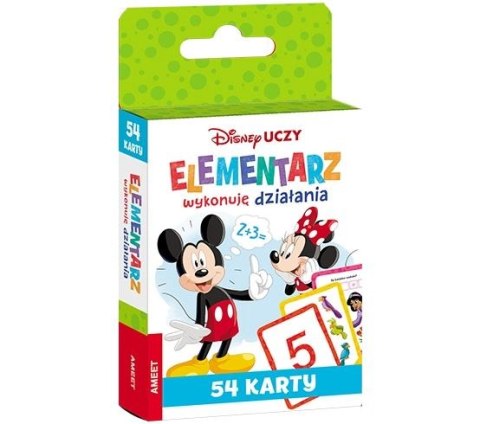 Ameet: DISNEY Uczy MIX - Elementarz. Wykonuję działania. Karty