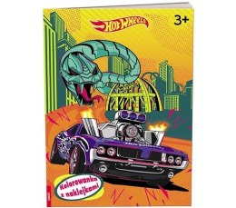 Ameet: HOT WHEELS - Mattel Hot Wheels. Kolorowanka z naklejkami
