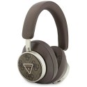 Guess 4G Triangle Logo - Bezprzewodowe słuchawki nauszne Bluetooth V5.4 ENC (brązowy)