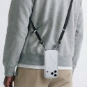 Spigen DA30L Lanyard Strap Crossbody - Uniwersalny pasek / smycz do telefonu (Czarny)