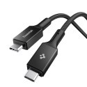 Spigen EB10015CC Essential - Kabel USB-C do USB-C PD 100W 1.5m (Czarny)