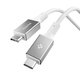 Spigen EB24015CC Essential - Kabel USB-C do USB-C PD 240W 1.5m (Biały)