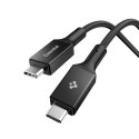 Spigen EB24015CC Essential - Kabel USB-C do USB-C PD 240W 1.5m (Czarny)