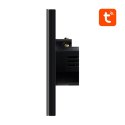 Włącznik światła AVATTO ZTS02-EU-B2 ZigBee 2-kanałowy (czarny)
