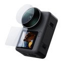 Zestaw szkieł hartowanych Telesin dla DJI Osmo Action 6 (Obiektyw + ekran)
