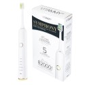 VITAMMY SYMPHONY WHITE i NAVY BLUE Szczoteczka soniczna do zębów z komfortową obudową, 2szt