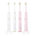 VITAMMY SYMPHONY WHITE i PINK Szczoteczka soniczna do zębów z komfortową obudową, 2szt