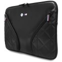 BMW Carbon Pockets & Metal Logo Sleeve - Etui na notebook 16" (czarny)