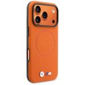 BMW M FW Logo Metal MagSafe - Etui iPhone 17 Pro (pomarańczowy)