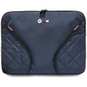BMW Nylon Pockets & Metal Logo Sleeve - Etui na notebook 16" (granatowy)