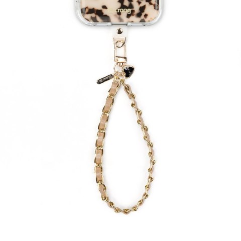 Crong Phone Charm - Smycz zawieszka do telefonu (Beige Twist)