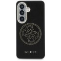 Guess Perforated Logo MagSafe - Etui Samsung Galaxy S26 (czarny)