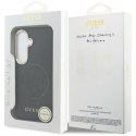 Guess Perforated Logo MagSafe - Etui Samsung Galaxy S26 (czarny)