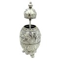 Jajo Fabergé Srebrne Otwierane - SRWS