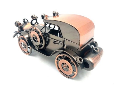 Metalowy Model Automobil Retro Samochód - Dekoracja Vintage - Q87