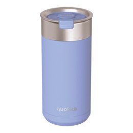 Quokka Boost Coffee Tumbler - Kubek termiczny ze stali nierdzewnej z zaparzaczem 400 ml (Denim Blue)