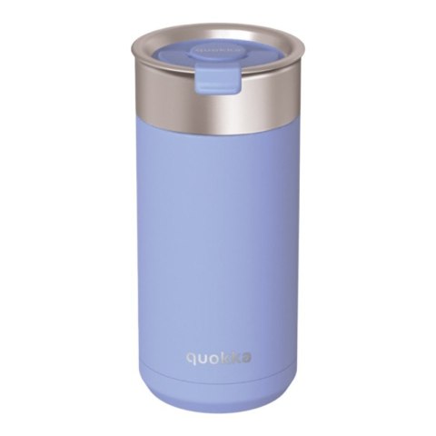 Quokka Boost Coffee Tumbler - Kubek termiczny ze stali nierdzewnej z zaparzaczem 400 ml (Denim Blue)