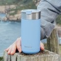 Quokka Boost Coffee Tumbler - Kubek termiczny ze stali nierdzewnej z zaparzaczem 400 ml (Denim Blue)