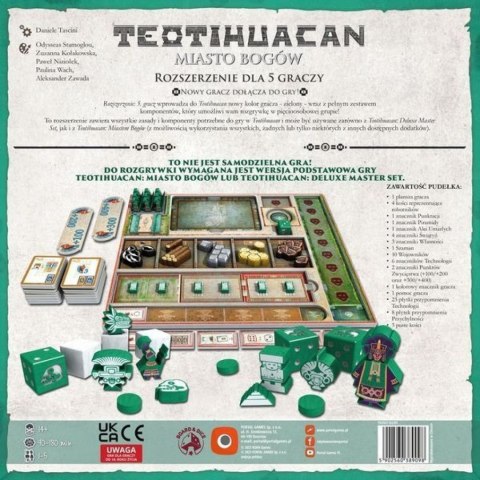GRA PLANSZOWA TEOTIHUACAN: 5 gracz - dodatek