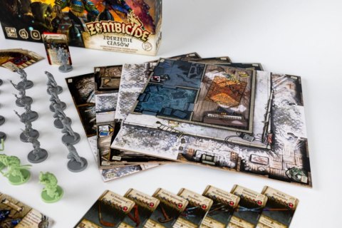 GRA PLANSZOWA ZOMBICIDE: BIAŁA ŚMIERĆ - TMNT -ZDERZENIE CZASÓW - dodatek - PORTAL