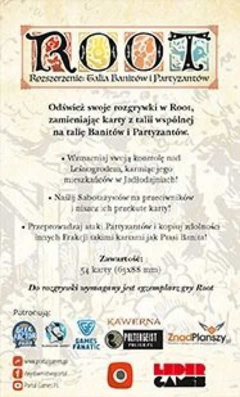 GRA ROOT: TALIA BANITÓW I PARTYZANTÓW - dodatek PORTAL