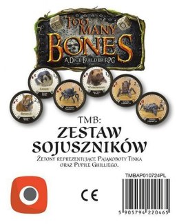 GRA TOO MANY BONES: ZESTAW SOJUSZNIKÓW - dodatek - PORTAL GAMES