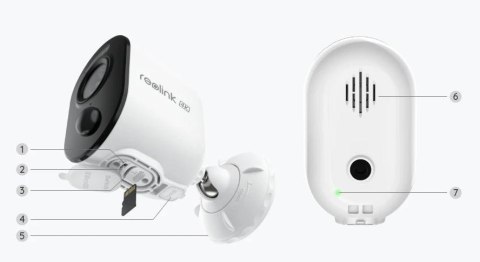 Kamera IP Reolink Argus B350 z panelem solarnym