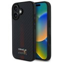 Red Bull Carbon Fiber Power Bar MagSafe - Etui iPhone 16 Plus (czarny)