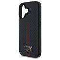 Red Bull Carbon Fiber Power Bar MagSafe - Etui iPhone 16 Plus (czarny)