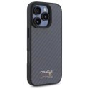 Red Bull Carbon Fiber Shiny Logo MagSafe - Etui iPhone 16 Pro Max (czarny)