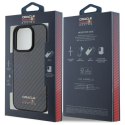 Red Bull Carbon Fiber Shiny Logo MagSafe - Etui iPhone 16 Pro (czarny)