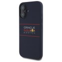 Red Bull Silicone Horizontal Logo MagSafe - Etui iPhone 16 Plus (granatowy)