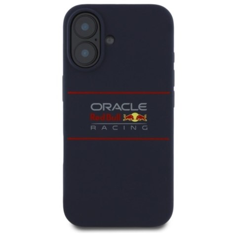 Red Bull Silicone Horizontal Logo MagSafe - Etui iPhone 16 Plus (granatowy)