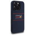 Red Bull Silicone Horizontal Logo MagSafe - Etui iPhone 16 Pro (granatowy)