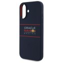 Red Bull Silicone Horizontal Logo MagSafe - Etui iPhone 16 (granatowy)