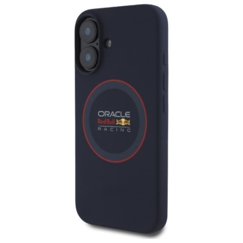 Red Bull Silicone Red Ring MagSafe - Etui iPhone 16 Plus (granatowy)